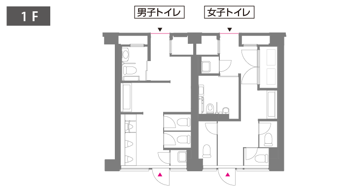 藤沢市立小糸小学校トイレデータ 1F